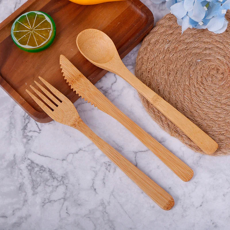 Bamboo Travel Cutlery